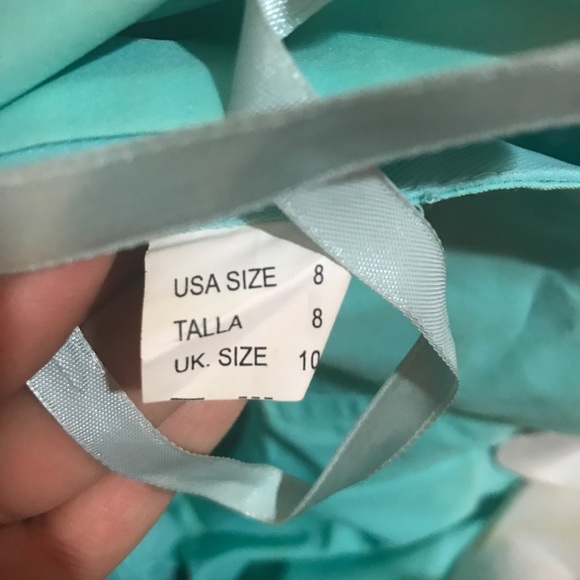 Mori Lee Blue Grad/Pageant Gown - Picture 2 of 2